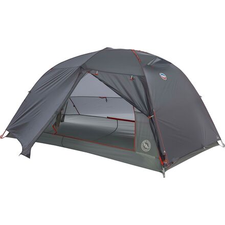Big Agnes - Copper Spur HV UL3 Bikepack Tent: 3-Person 3-Season - Gray/Silver