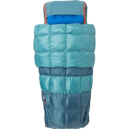 Big Agnes - Camp Robber Down Bedroll - Tapestry/Teal - Wide Long