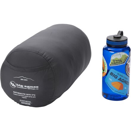 Big Agnes - Anthracite 20 FireLine Pro Recycled Sleeping Bag