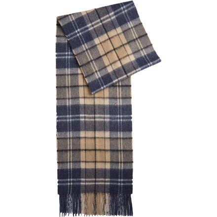 Merino Cashmere Tartan Scarf