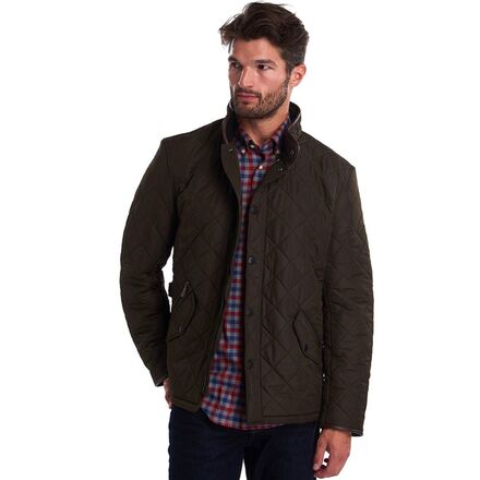 Barbour - Powell Quilted Jacket - Men's - Olive