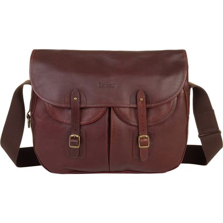 Barbour - Leather Tarras Messenger Bag