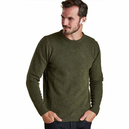 Barbour - Tisbury Crew Sweater - Men's - Forest