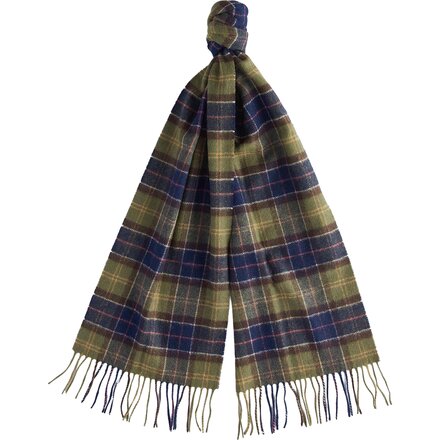 Tartan Lambswool Scarf - Men's