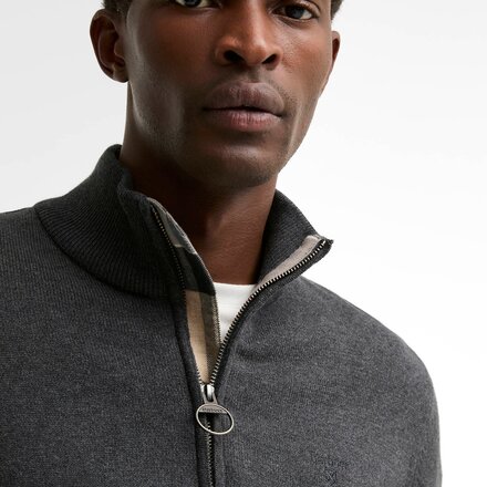 Barbour - Cotton 1/2-Zip Sweater - Men's