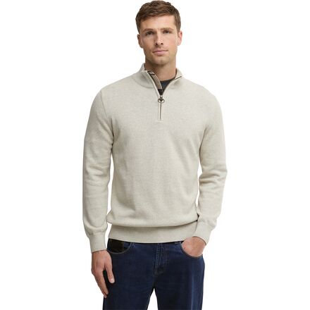 Cotton 1/2-Zip Sweater - Men's