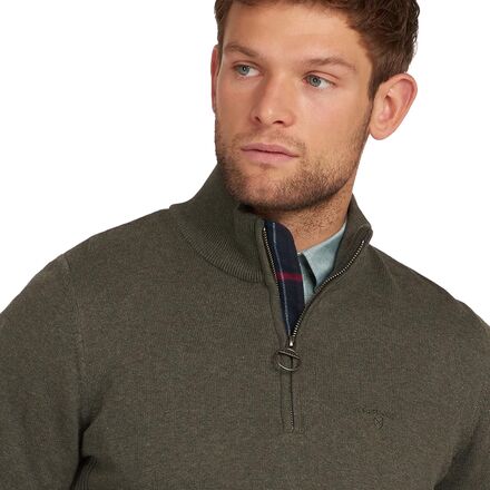 Barbour - Cotton 1/2-Zip Sweater - Men's
