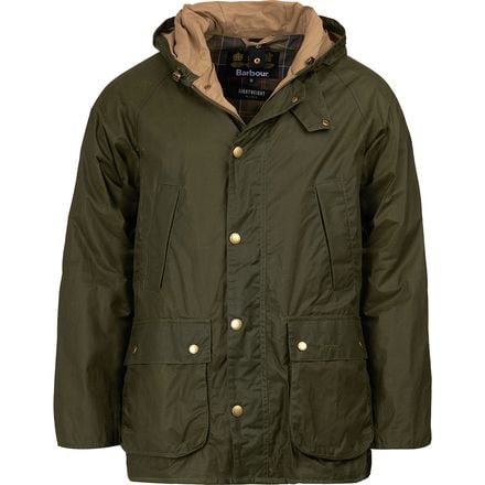 Barbour Lightweight Bedale Wax Hooded Jacket - Men's - Clothing