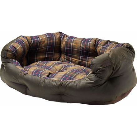 Barbour - Wax/Cotton Dog Bed - Classic/Olive