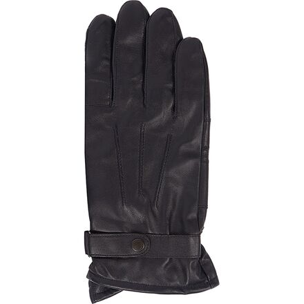 Barbour - Burnished Leather Thinsulate Glove - Black