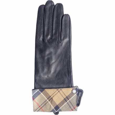 Barbour - Lady Jane Leather Glove - Women's - Black With Dress