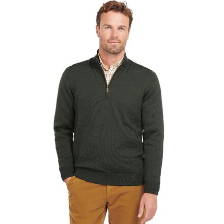 Barbour - Gamlin Half-Zip Sweater - Men's - Olive
