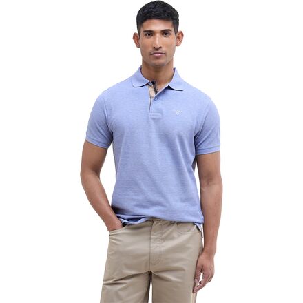 Tartan Pique Polo Shirt - Men's