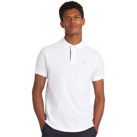 Tartan Pique Polo Shirt - Men's