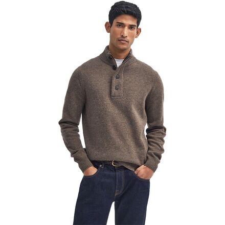 Patch Half-Zip Sweater - Men's