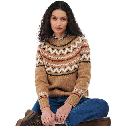 Barbour - Langford Knit Sweater - Women's - Marram Grass