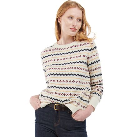 Barbour - Alder Knit Sweater - Women's - Cream