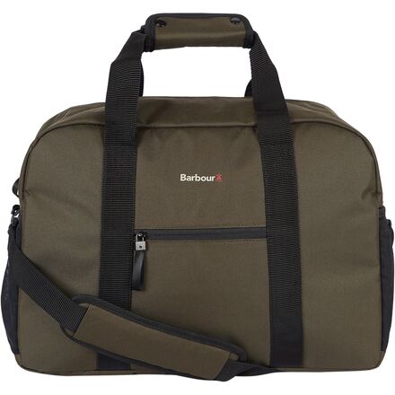 Barbour - Arwin Canvas Holdall Duffel Bag - Olive/Black