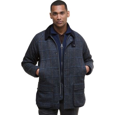 Bedale Check Wool Jacket - Men's