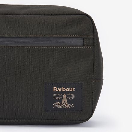 Barbour - Field Canvas Washbag