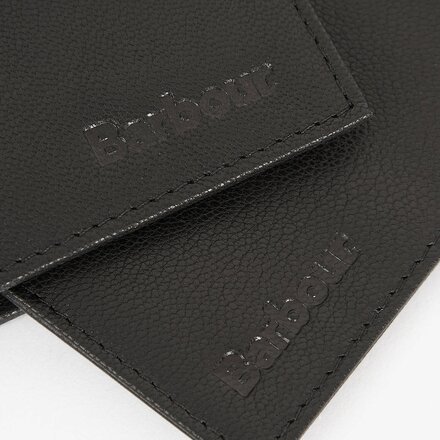 Barbour - Leather + Tartan Wallet & Card Holder Gift Set