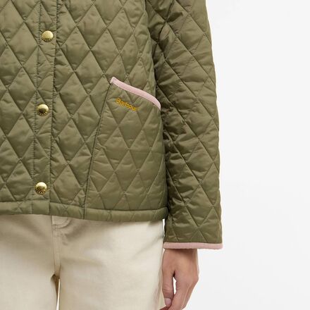 Barbour - Icons Cropped Liddesdale Quilted Jacket - Women's