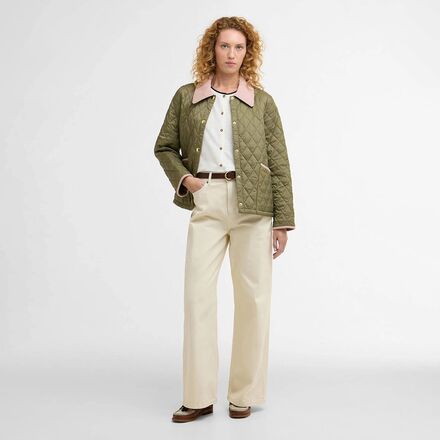 Barbour - Icons Cropped Liddesdale Quilted Jacket - Women's