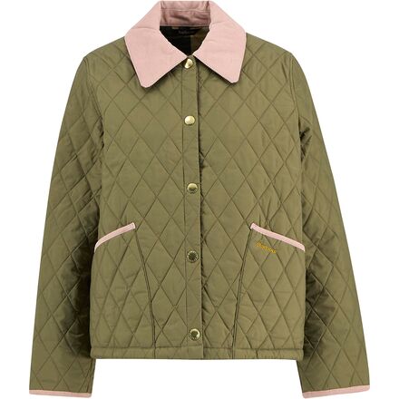 Barbour - Icons Cropped Liddesdale Quilted Jacket - Women's