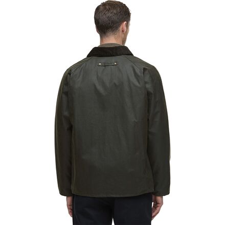 Barbour - Short Lorden Wax Mac - Men's