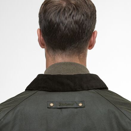 Barbour - Short Lorden Wax Mac - Men's