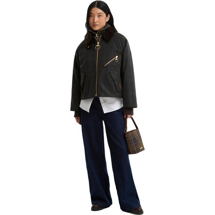 Barbour - Arlene Checked Wax Jacket - Women's