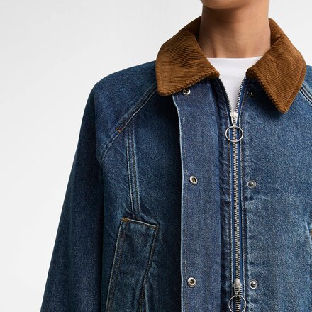 Barbour - Denim Modern Beadnell Casual Jacket - Women's