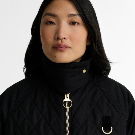 Barbour - Icons Quilted Spey Wax Jacket - Women's