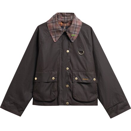 Icons Tartan Collar Spey Wax Jacket - Women's