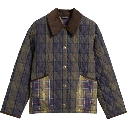 Barbour - Reimagined Icons Tartan Cropped Liddesdale Jacket - Women's