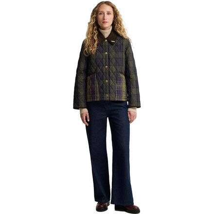 Barbour - Reimagined Icons Tartan Cropped Liddesdale Jacket - Women's