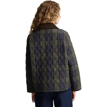Barbour - Reimagined Icons Tartan Cropped Liddesdale Jacket - Women's