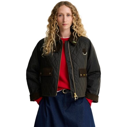 Reimagined Icons Tartan Quilted Spey Wax Jacket - Women's