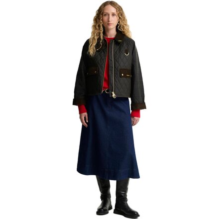 Barbour - Reimagined Icons Tartan Quilted Spey Wax Jacket - Women's