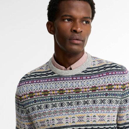 Barbour - Dalehead Fairisle Crew Sweater - Men's