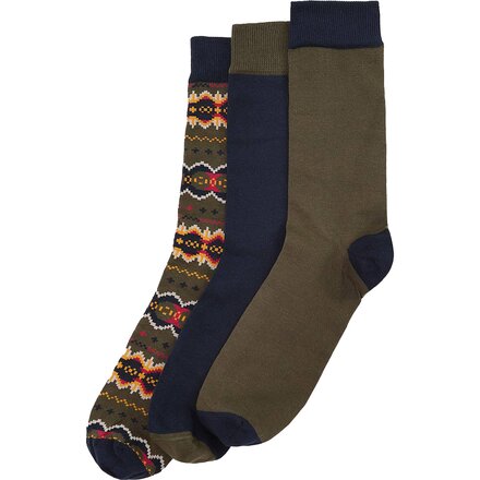 Case Fair Isle Sock Gift Box