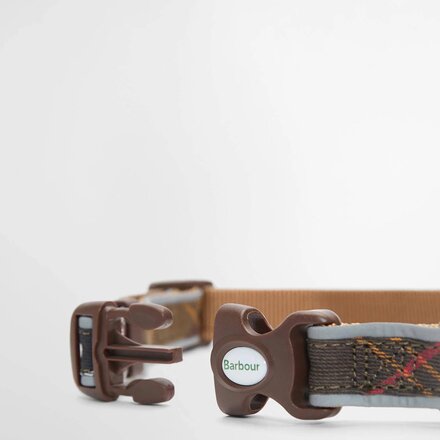 Barbour - Refective Tartan Dog Collar