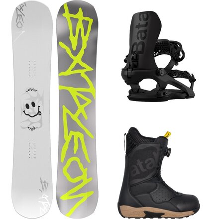 Evil Twin w/ Twist BOA + Blaster AW FASE Snowboard Package