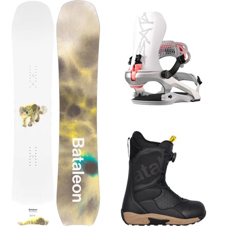 Whatever X RvM w/ Twist BOA + Blaster AW FASE Snowboard Pkg
