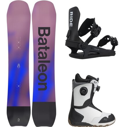 Whatever w/ Rift Boot + Ride C-8 Snowboard Package