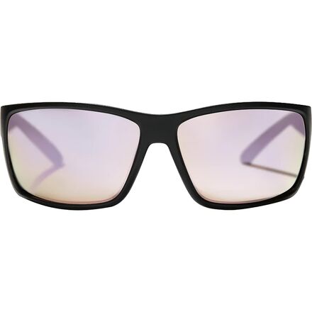 BAJIO - Bales Beach Sunglasses - Black Matte/Rose Mirror