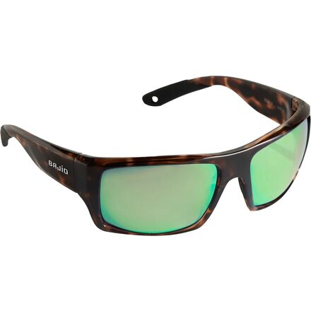 BAJIO - Nato Glass Sunglasses - Brown Tort Gloss/Green Glass
