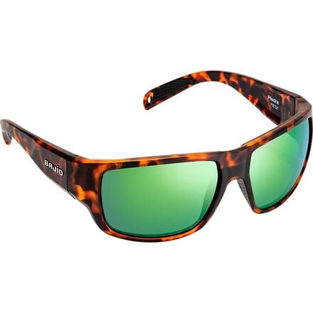 BAJIO - Piedra Glass Sunglasses - Brown Tort Matte/Green Glass