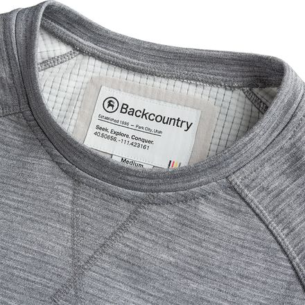 Backcountry - Grid Fleece Crew-Neck Sweatshirt - Men's