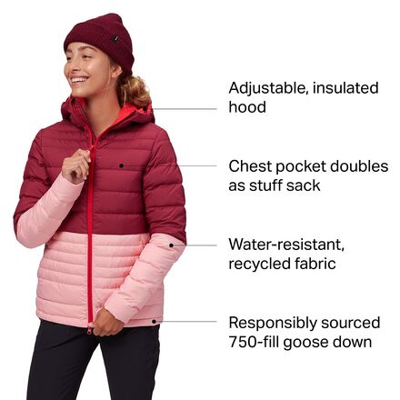 Backcountry - Stansbury Down Hooded Jacket - Women's